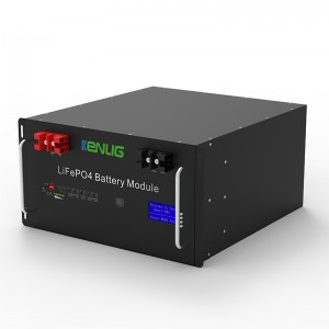 Rack montato 48v 100/150 200ah lifepo4 elettrodomestici